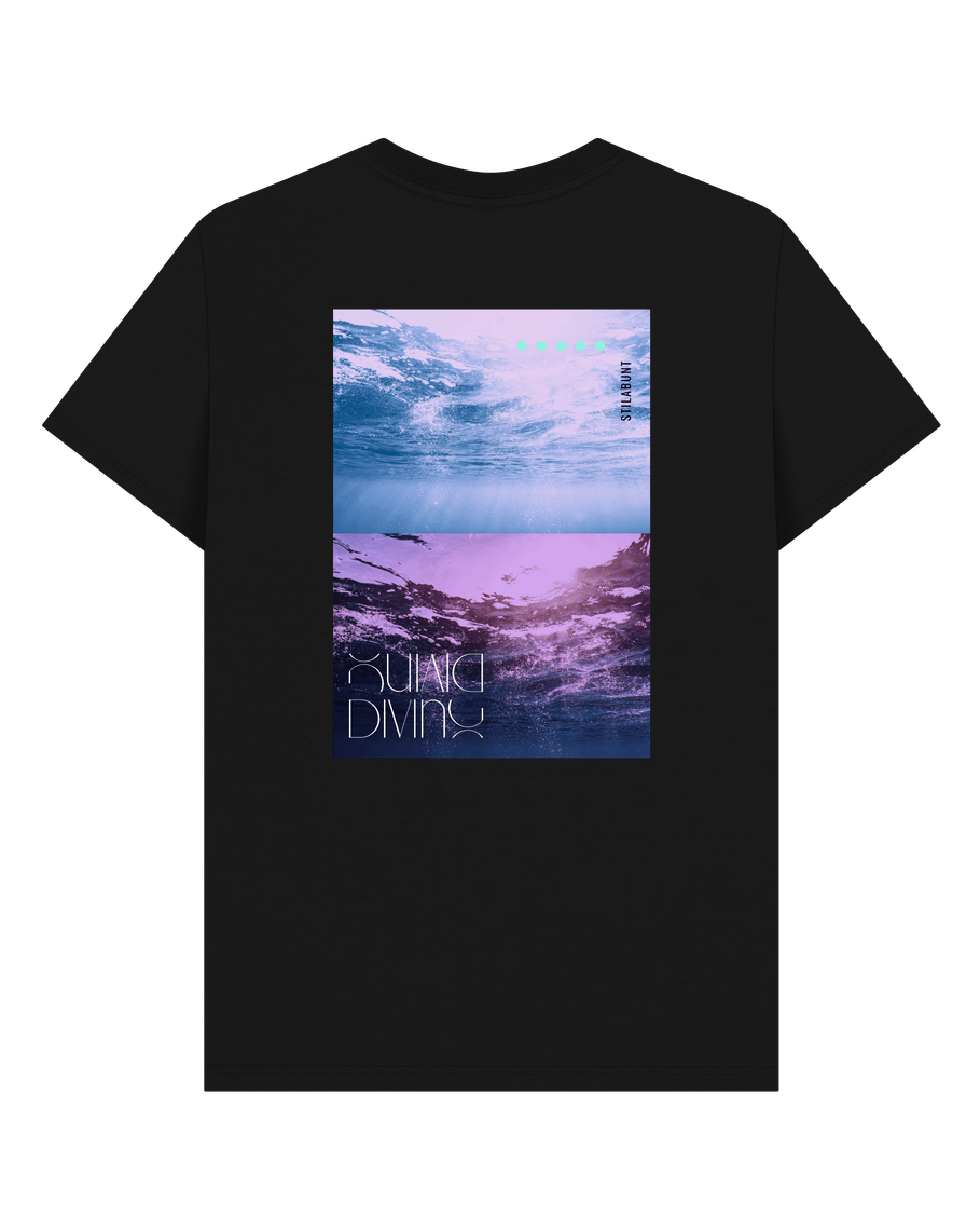 Black Printed T-shirt