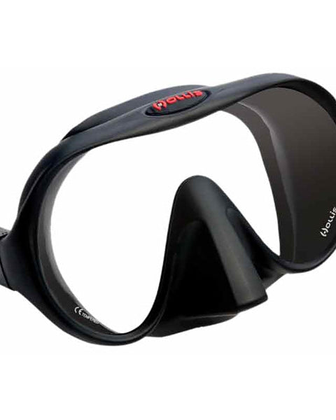 Black diving mask hollis M1