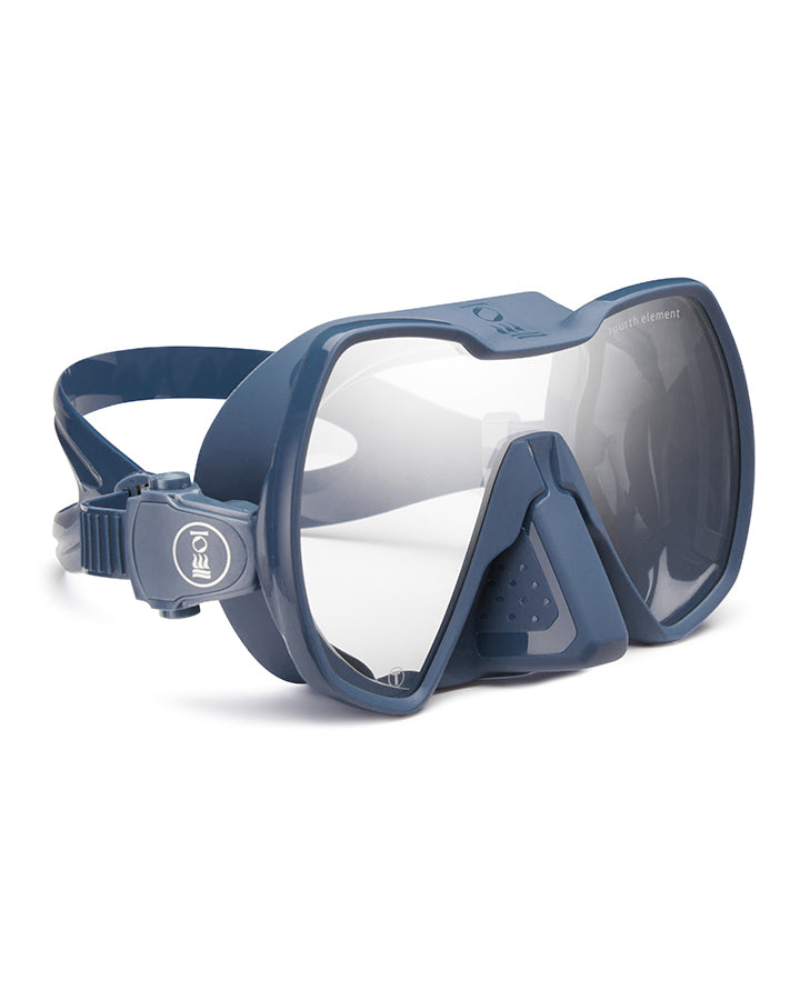 Seeker Mask Fourth Element deep blue side view