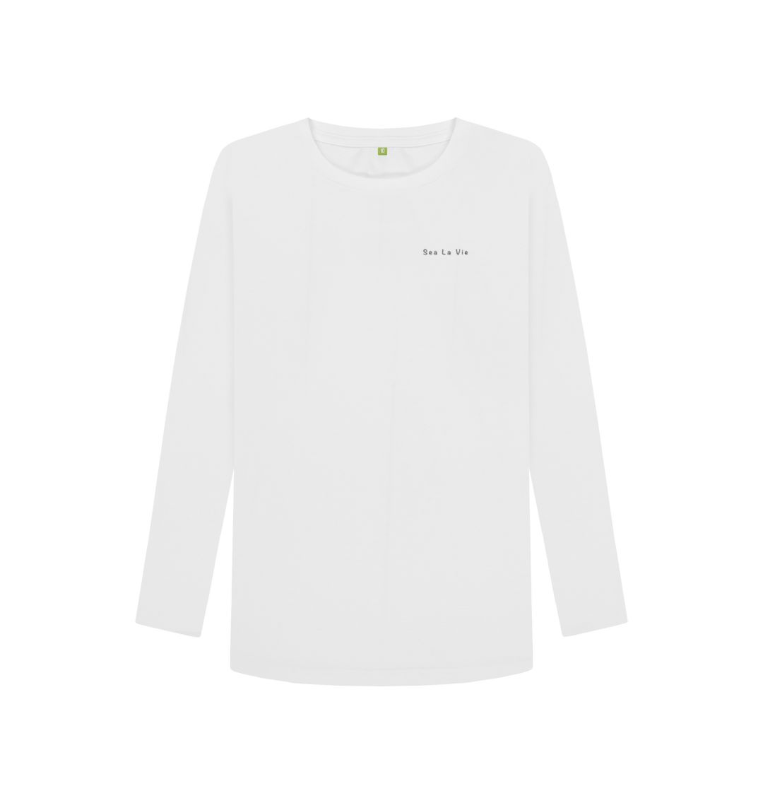 White Sea la vie Long sleave DesignedByJoost