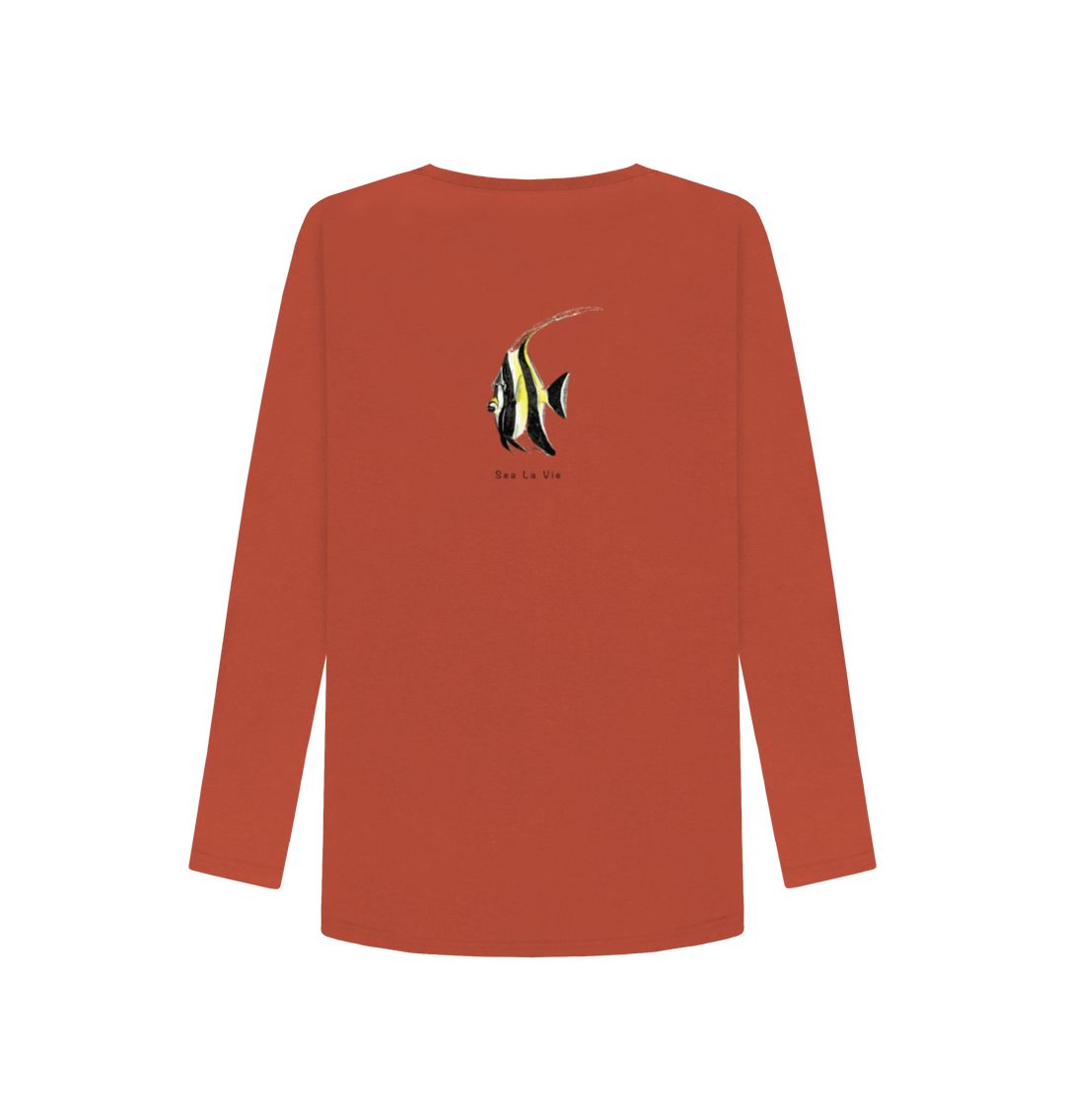 Rust Sea la vie Long sleave DesignedByJoost