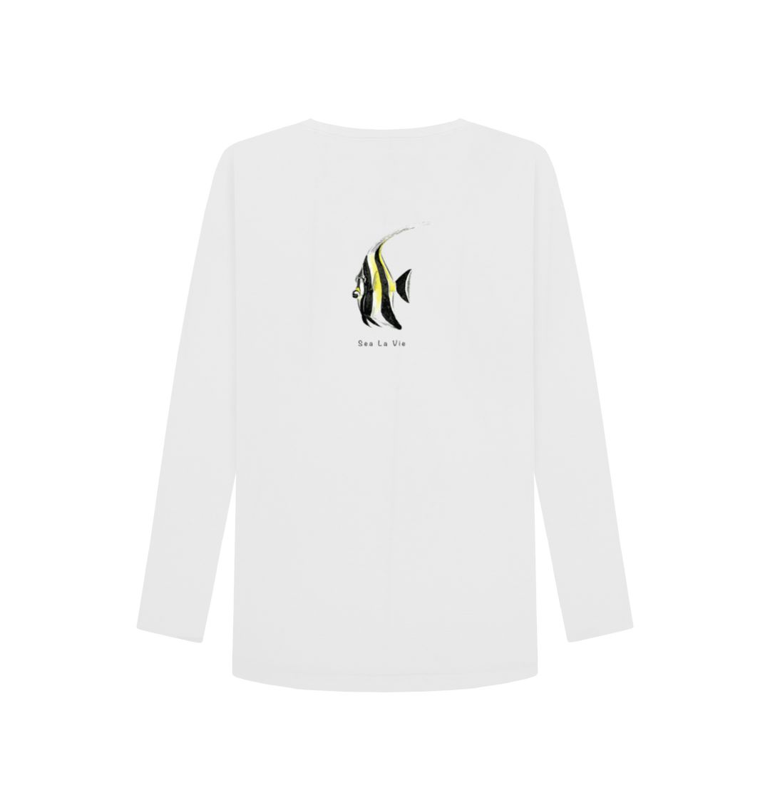 White Sea la vie Long sleave DesignedByJoost