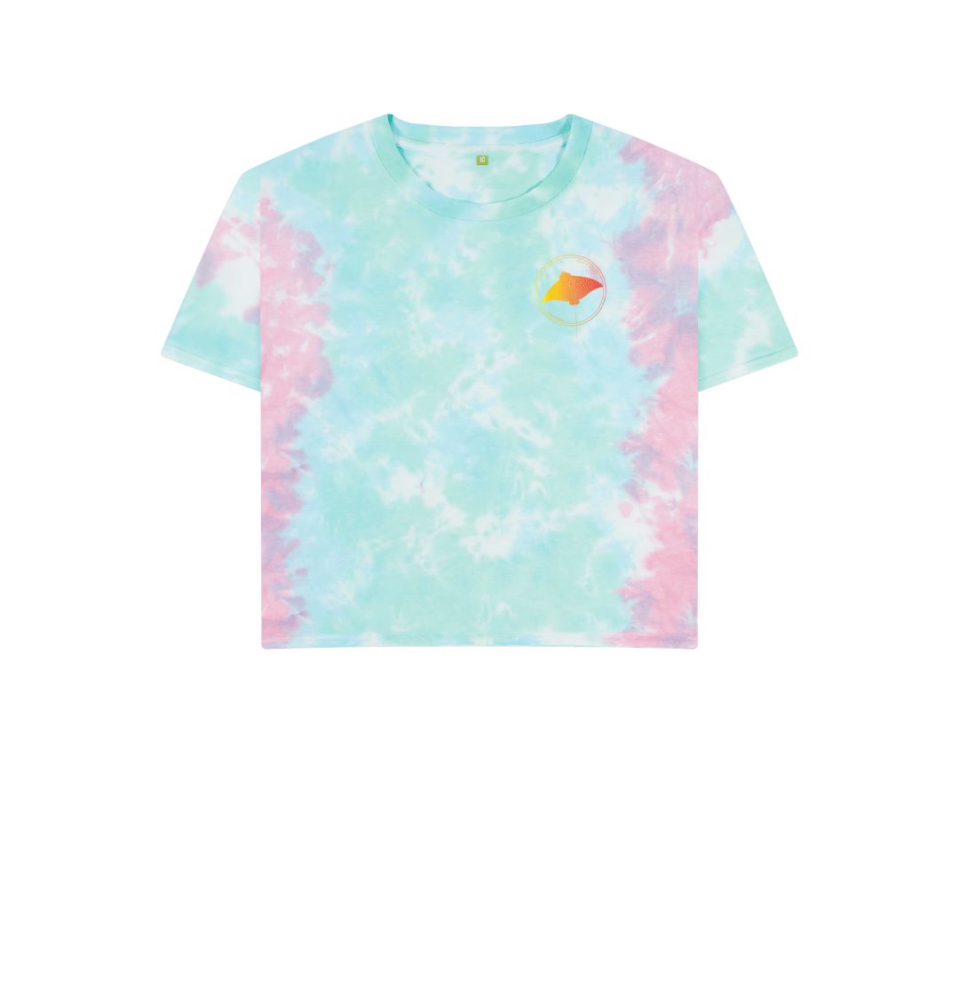 Pastel Tie Dye Freediver DesignedbyJoost Box T-Shirt Women